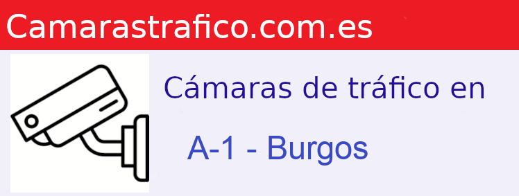 Cámaras dgt en la A-1 en la provincia de Burgos